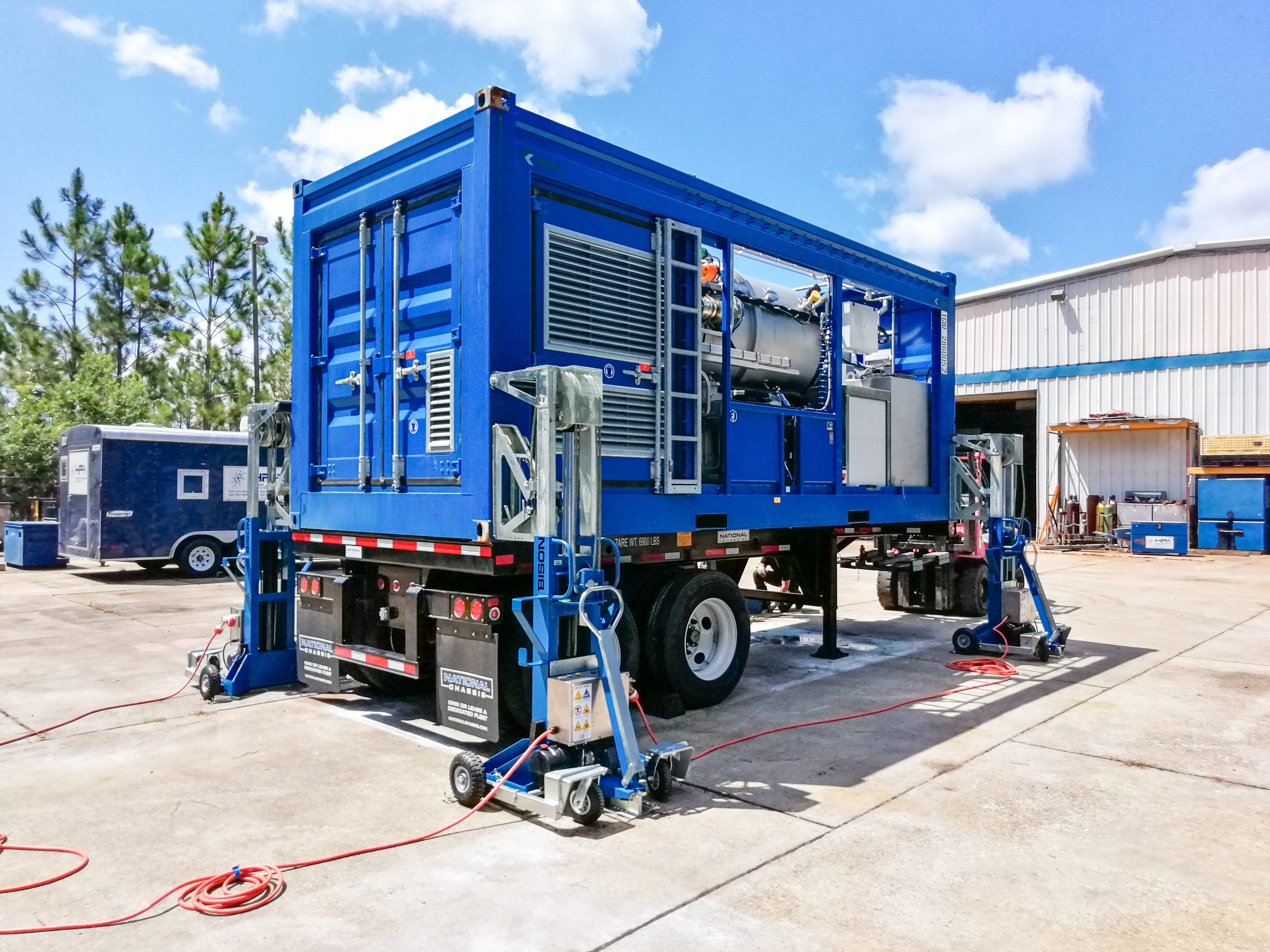 Container Jacking Systems Make Their Mark in Intermodal Container